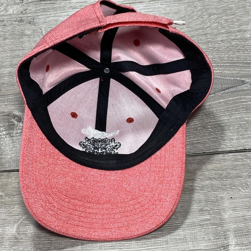 Whistling Straits Ahead Hat Cap Strap Back Pink Golf Embroidered Mens‎ One Size